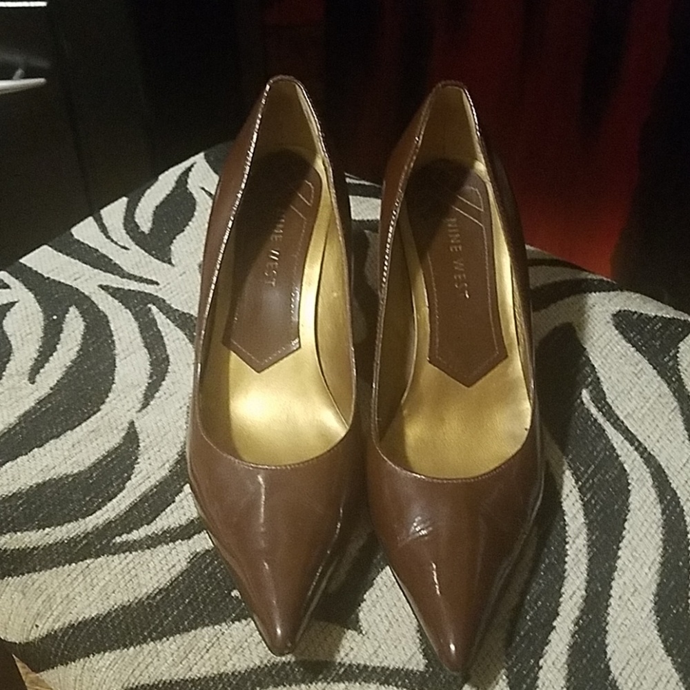 Brown heels